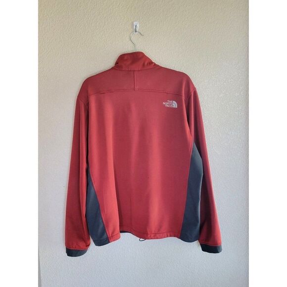 The North Face Mens Orange L Jacket Full Zip Long Sleeve High Collar - Picture 4 of 14